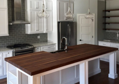 Black Walnut Edge Grain Butcher Block Countertop 2.5"  Hardwax Oil